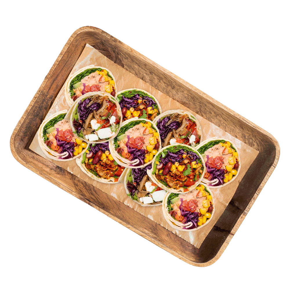 wraps mix catering